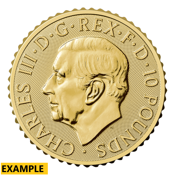 BRITISH GOLD - 1/10 OZ BRITISH GOLD ROYAL ARMS - .1GROY