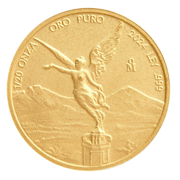 MEXICAN GOLD - 2024 1/20 OZ MEXICAN GOLD LIBERTAD - .05GLIB24