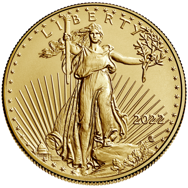 AMERICAN GOLD EAGLE - 1/2 OZ AMERICAN GOLD EAGLE - .5EAGLE
