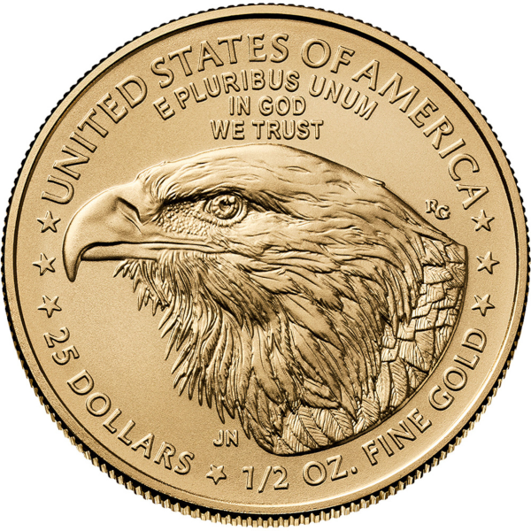 AMERICAN GOLD EAGLE - 2025 1/2 OZ AMERICAN GOLD EAGLE - .5GE25