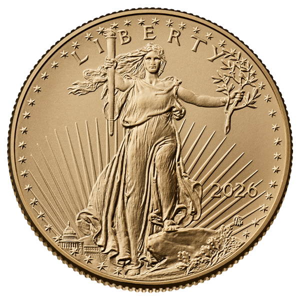 AMERICAN GOLD EAGLE - 2026 1/2 OZ AMERICAN GOLD EAGLE - .5GE26