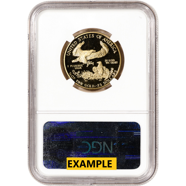 AMERICAN GOLD EAGLE NGC AND PCGS - 1/2 OZ AMERICAN GOLD EAGLE NGC70 PROOF - .5GEN70PR