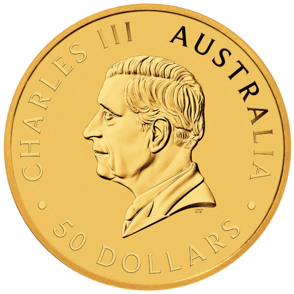 1/2 OZ AUSTRALIAN GOLD KANGAROO back