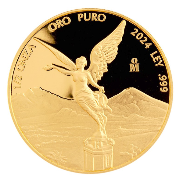 2024 1/2 OZ MEXICAN GOLD LIBERTAD PROOF