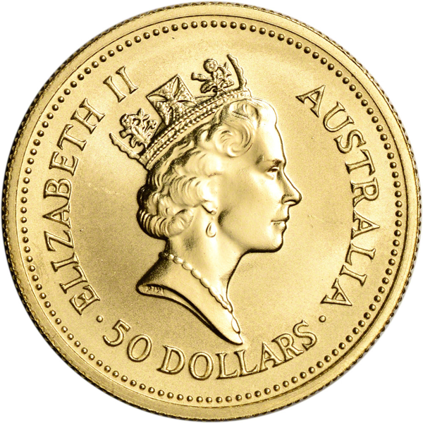 AUSTRALIAN GOLD - 1/2 OZ AUSTRALIAN GOLD NUGGET - .5NUGGET