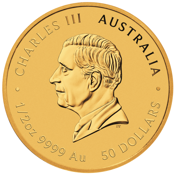 AUSTRALIAN GOLD - 2025 1/2 OZ PERTH MINT GOLD SNAKE (LUNAR SERIES) - .5GPSN25
