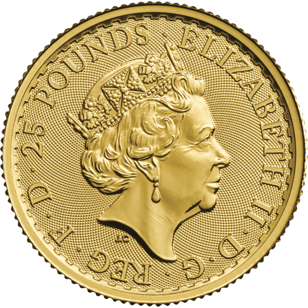 BRITISH GOLD - 1/4 OZ GREAT BRITAIN GOLD BRITANNIA - .25BRIT