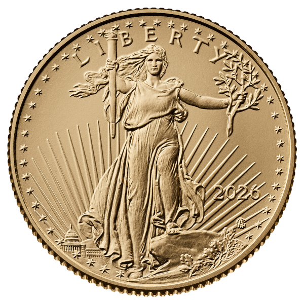 AMERICAN GOLD EAGLE - 2026 1/4 OZ AMERICAN GOLD EAGLE - .25GE26