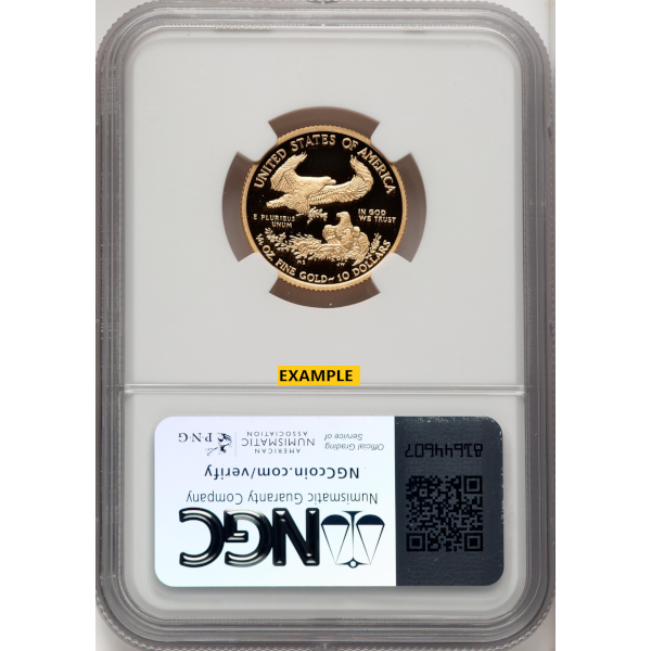 AMERICAN GOLD EAGLE NGC AND PCGS - 1/4 OZ AMERICAN GOLD EAGLE NGC70 PROOF - .25GEN70PR
