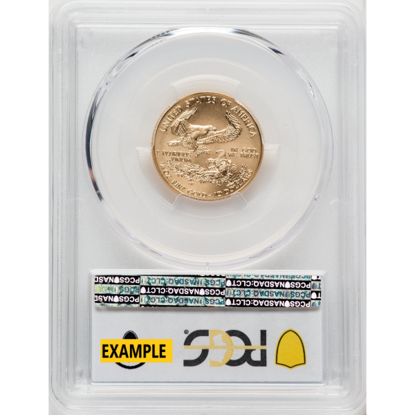 AMERICAN GOLD EAGLE NGC AND PCGS - 1/4 OZ AMERICAN GOLD EAGLE PCGS70 - .25GEP70