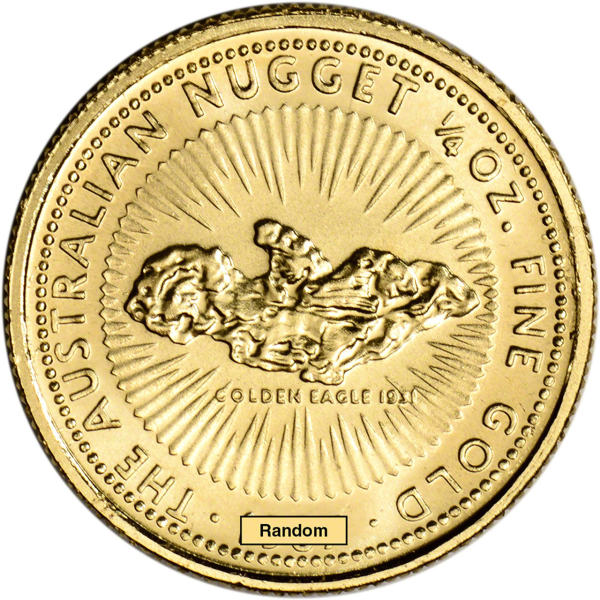 1/4 OZ AUSTRALIAN GOLD NUGGET