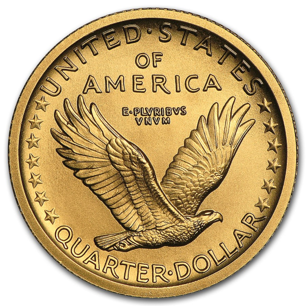 U.S. GOLD COMMEMORATIVES - 2016 1/4 OZ U.S. GOLD STANDING LIBERTY - .25SL16