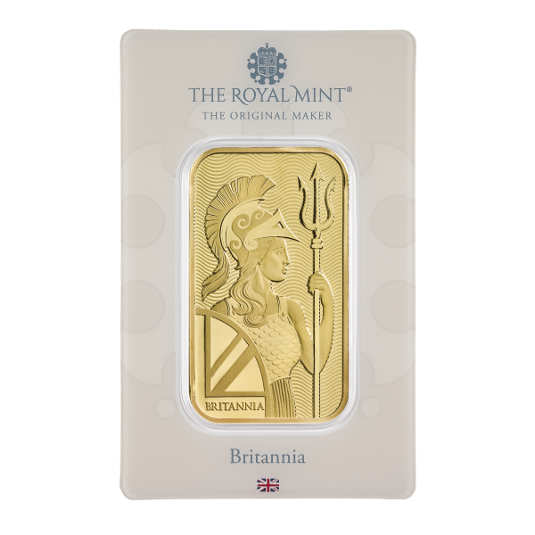 1 OZ GOLD BAR BRITANNIA