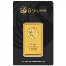 Perth Mint 1 oz .9999 Gold Bar