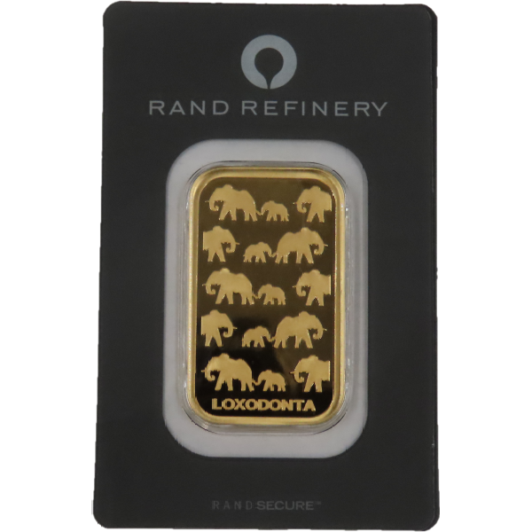1 OZ GOLD BAR RAND REFINERY