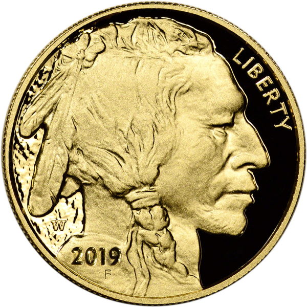 AMERICAN GOLD BUFFALO - 2019 1 OZ AMERICAN GOLD BUFFALO PROOF - 1GBU19PR