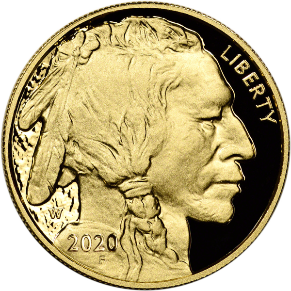 AMERICAN GOLD BUFFALO - 2020 1 OZ AMERICAN GOLD BUFFALO PROOF - 1GBU20PR