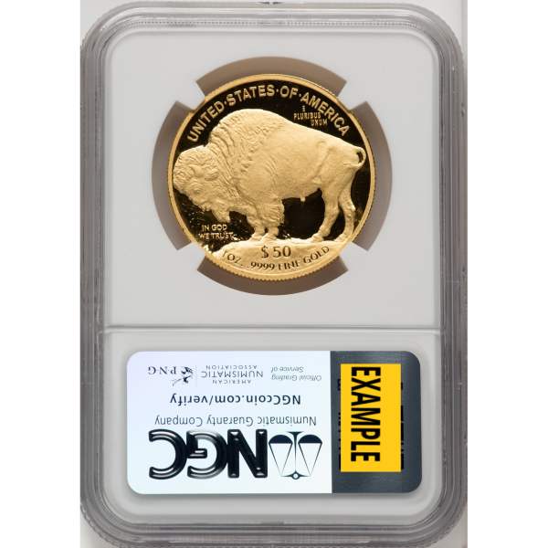 1 OZ AMERICAN GOLD BUFFALO NGC PROOF 70