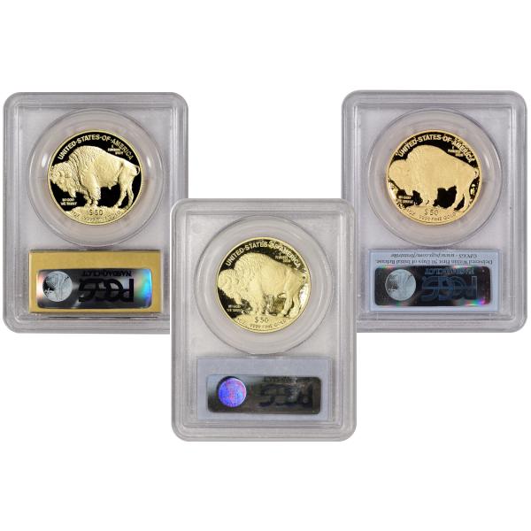 AMERICAN GOLD BUFFALO NGC AND PCGS - 1 OZ AMERICAN GOLD BUFFALO PCGS PROOF 69 - 1GBUP69PR
