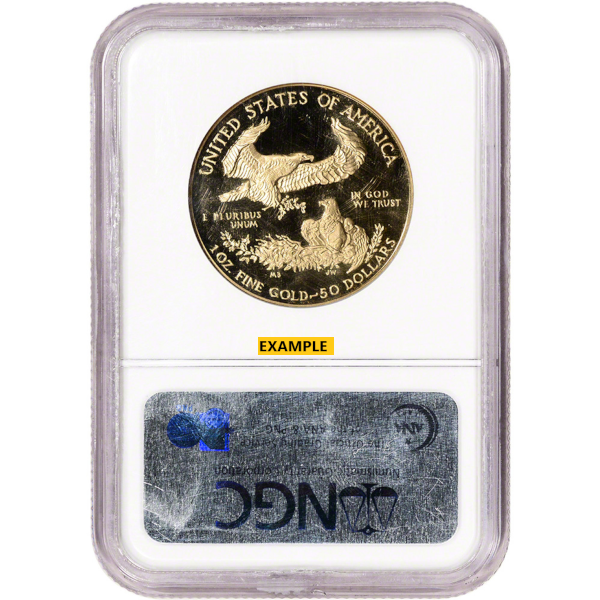AMERICAN GOLD EAGLE NGC AND PCGS - 1 OZ AMERICAN GOLD EAGLE NGC70 PROOF - 1GEN70PR