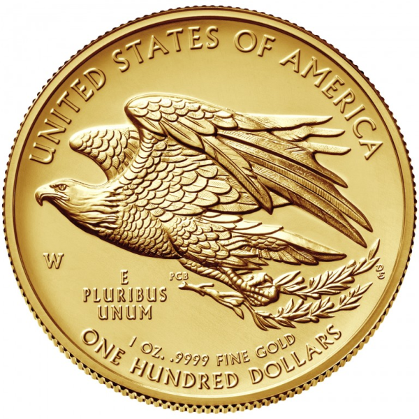 2015 1 OZ GOLD LIBERTY HIGH RELIEF