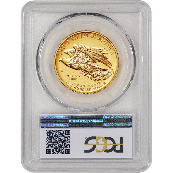 U.S. GOLD COMMEMORATIVES - 2015 1 OZ GOLD LIBERTY PCGS70 HIGH RELIEF - 1GLIB2015P70HR