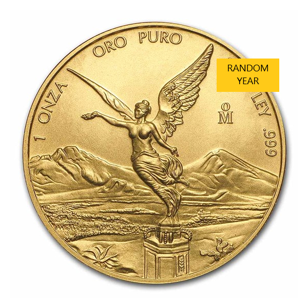 MEXICAN GOLD - 1 OZ MEXICAN GOLD LIBERTAD - 1GLIB