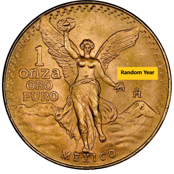 1 OZ MEXICAN GOLD ONZA