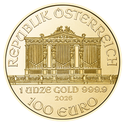 2026 1 oz Austrian Gold Philharmonic