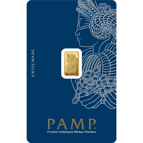 1 GRAM GOLD BAR PAMP