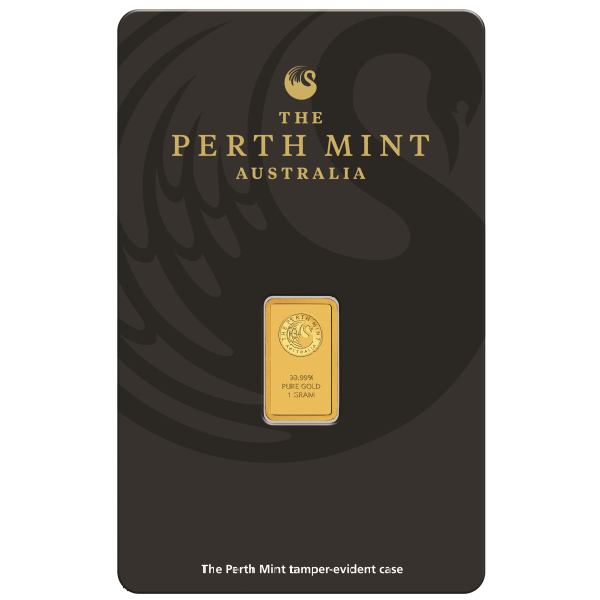 1 GRAM GOLD BAR PERTH