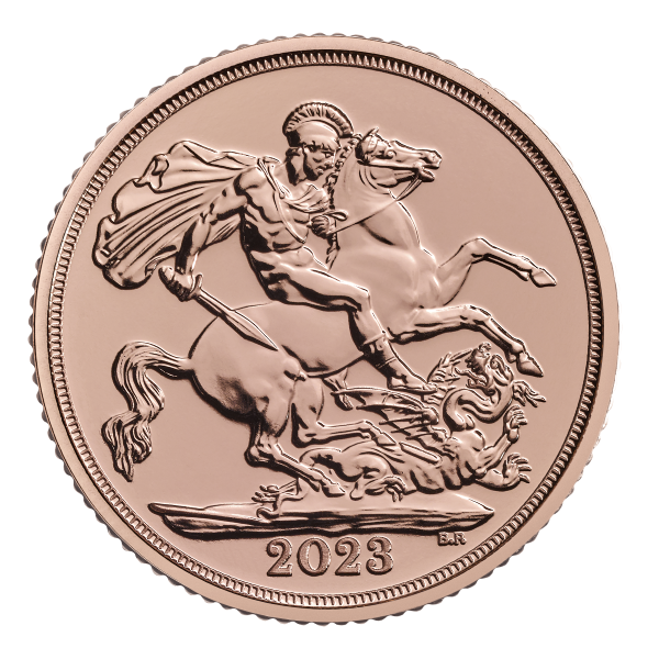 BRITISH GOLD - 2023 ENGLISH GOLD SOVEREIGN CORONATION KING CHARLES - 1SOVG23C