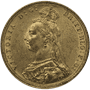 ENGLISH GOLD SOVEREIGN QUEEN JUBILEE HEAD