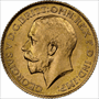 ENGLISH GOLD SOVEREIGN KING GEORGE V
