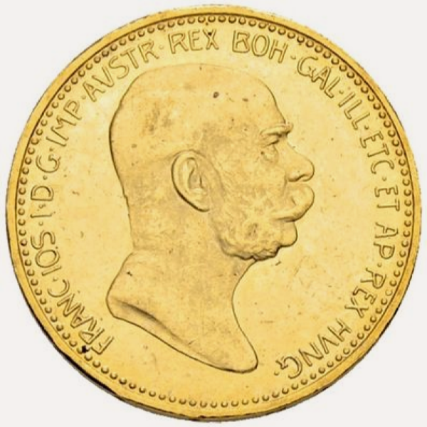 20 CORONA GOLD COIN