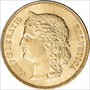 20 FRANC SWISS GOLD COIN CONFOEDERATIO