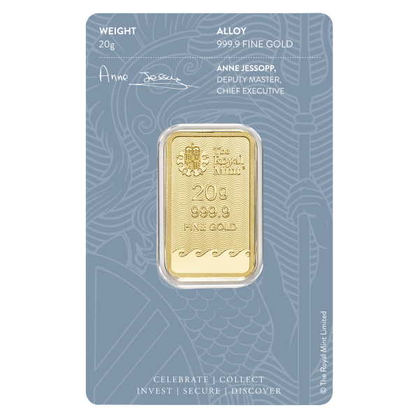 20 GRAM GOLD BAR BRITANNIA