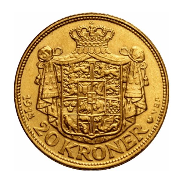 20 KRONER DENMARK GOLD COIN