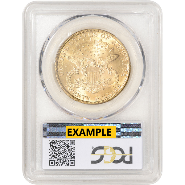 U.S. GOLD - 1899 $20 U.S. GOLD LIBERTY PCGS63 - 20LIB1899P63