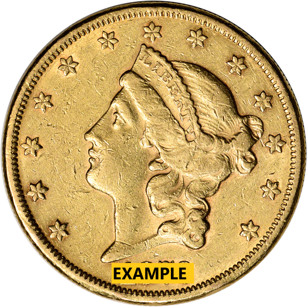 U.S. GOLD - $20 US GOLD LIBERTY TYPE 2 XF - 20LIBT2XF
