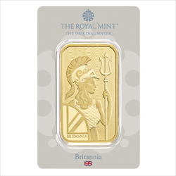 Royal Mint Britannia 50g .9999 Gold Bar