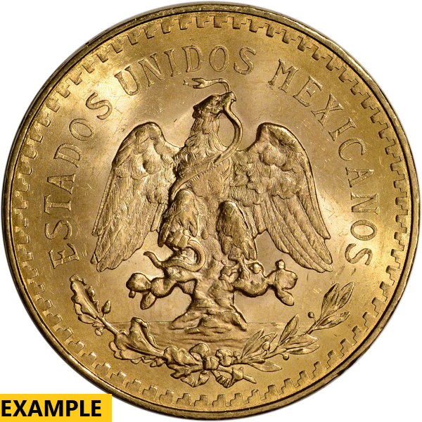 MEXICAN GOLD - 1929 MEXICO 50 PESO GOLD COIN - 50PESG1929
