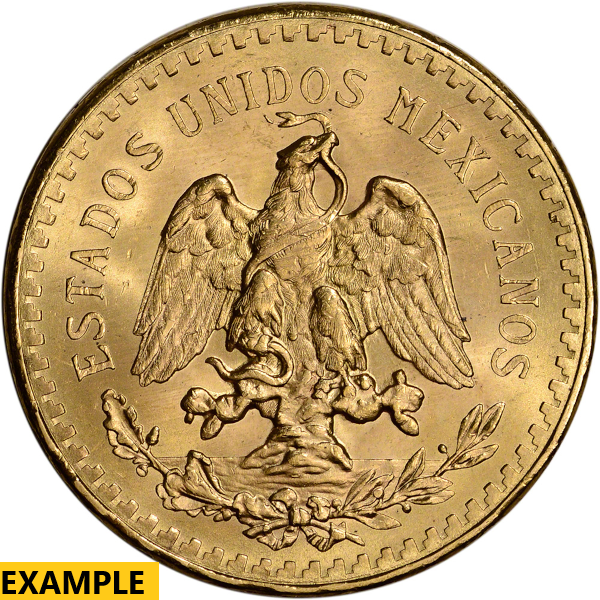 MEXICAN GOLD - 1946 MEXICO 50 PESO GOLD COIN - 50PESG1946