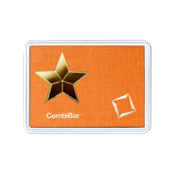 5 GRAM GOLD COMBI BAR STAR VALCAMBI