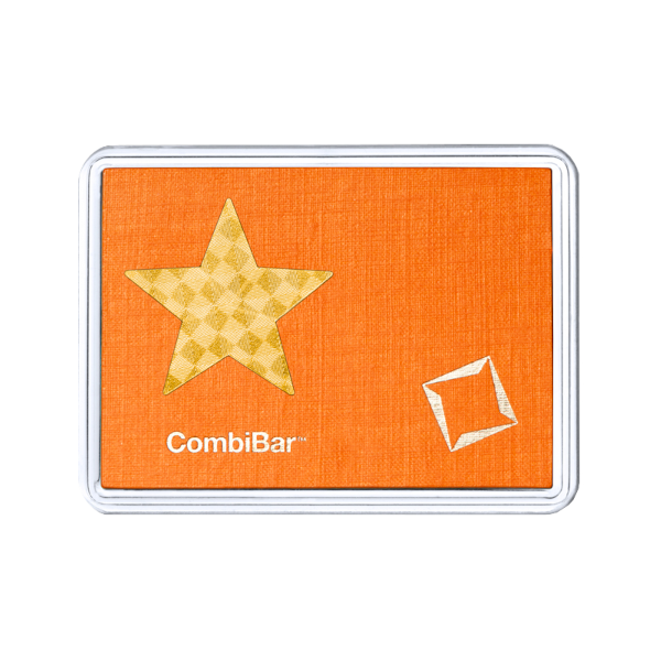 5 GRAM GOLD COMBI BAR STAR VALCAMBI