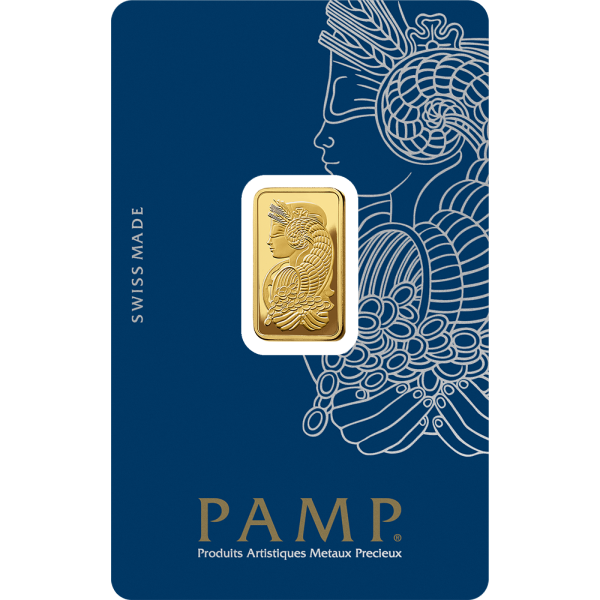 5 GRAM GOLD BAR PAMP