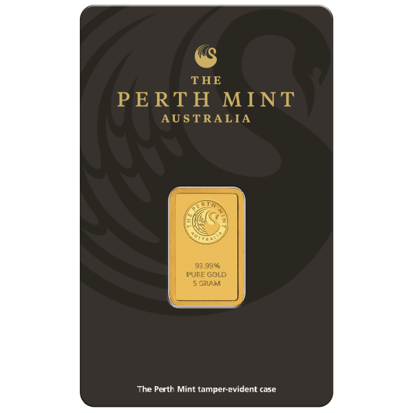 5 GRAM GOLD BAR PERTH