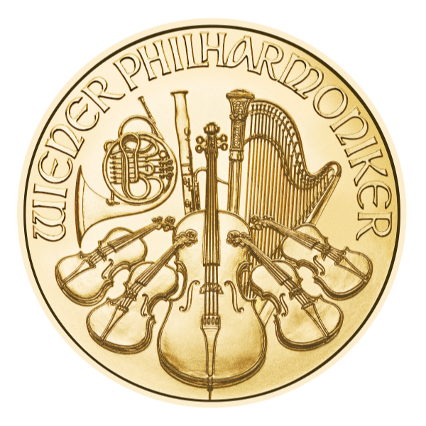 AUSTRIAN GOLD - 1/25 OZ AUSTRIAN GOLD PHILHARMONIC - .04GPH