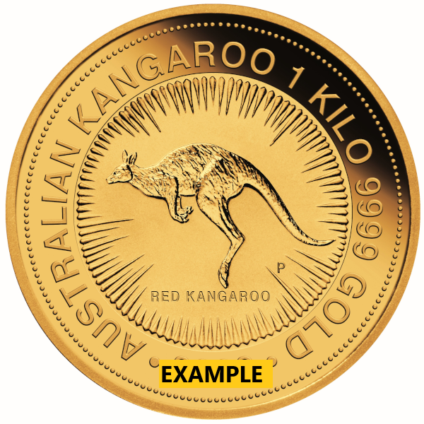 AUSTRALIAN GOLD - KILO GOLD KANGAROO - 1KILOKANG