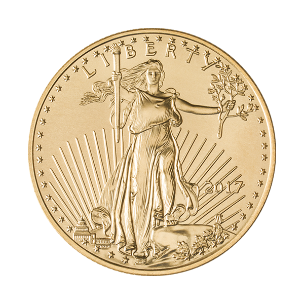 AMERICAN GOLD EAGLE  - 2017 1/2 OZ AMERICAN GOLD EAGLE - .5GE17